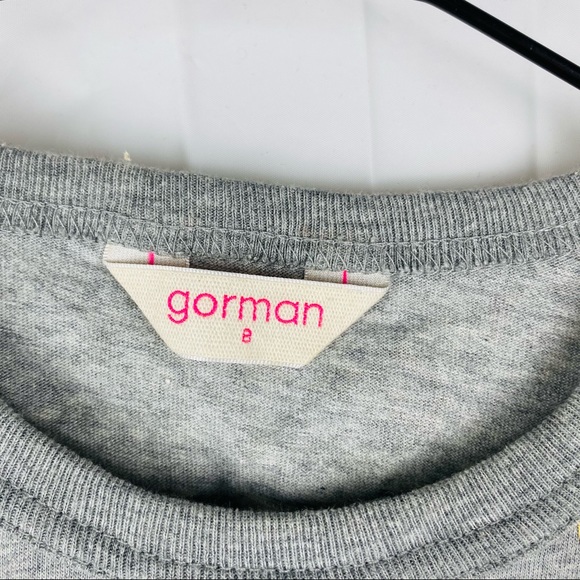 Gorman Grey & Gold Sleeveless Tank Top Size 8 - Picture 4 of 11